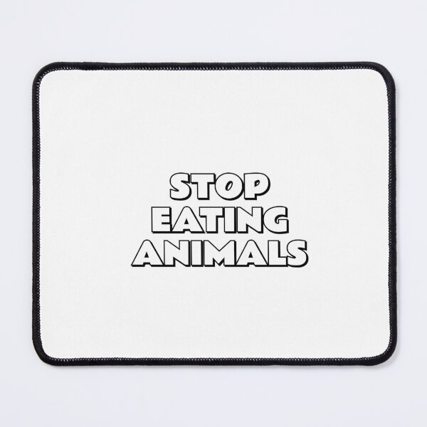 Item preview, STOP EATING ANIMALS veganism designed and sold by Inspirationmotivation.