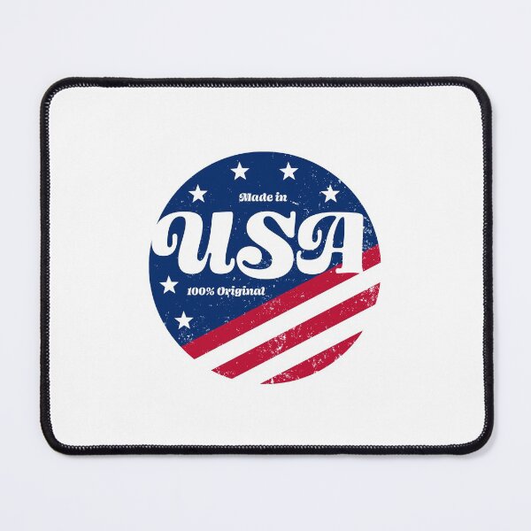 Item preview, Made in USA 100% Original - Retro Vintage - American Flag designed and sold by DesignByLeo.