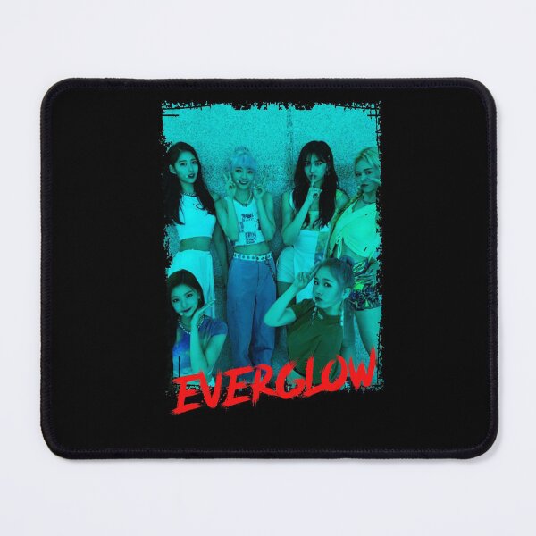 Item preview, Everglow Kpop Group Members Blue Korean Kpop RGB Color Design designed and sold by Piosenka Art.