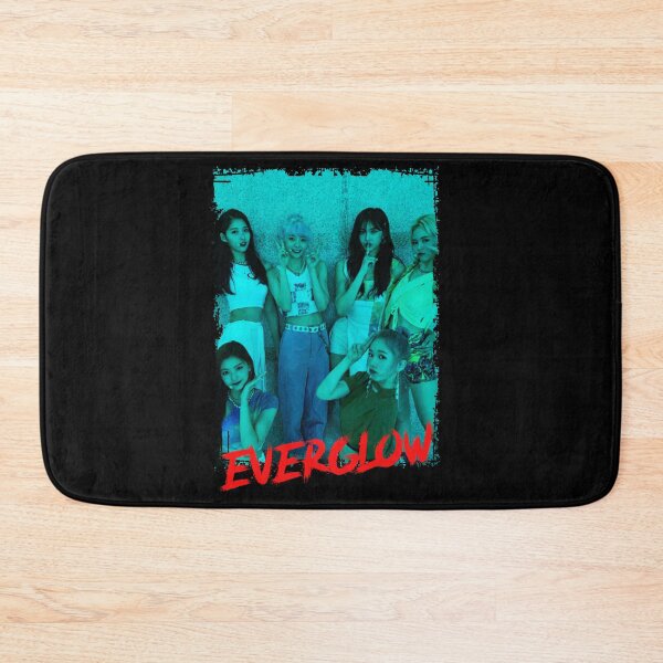 Item preview, Everglow Kpop Group Members Blue Korean Kpop RGB Color Design designed and sold by Piosenka Art.