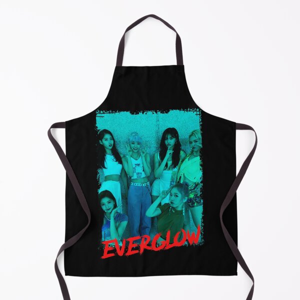 Item preview, Everglow Kpop Group Members Blue Korean Kpop RGB Color Design designed and sold by Piosenka Art.