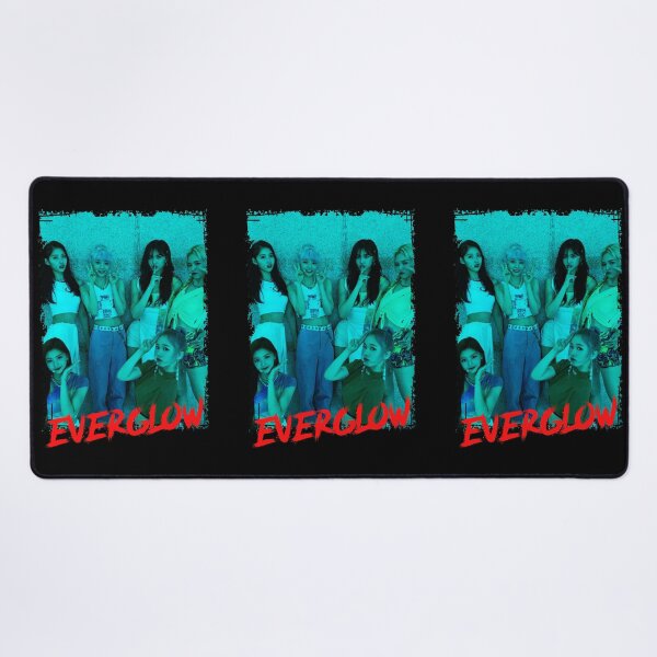 Item preview, Everglow Kpop Group Members Blue Korean Kpop RGB Color Design designed and sold by Piosenka Art.