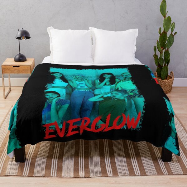 Item preview, Everglow Kpop Group Members Blue Korean Kpop RGB Color Design designed and sold by Piosenka Art.