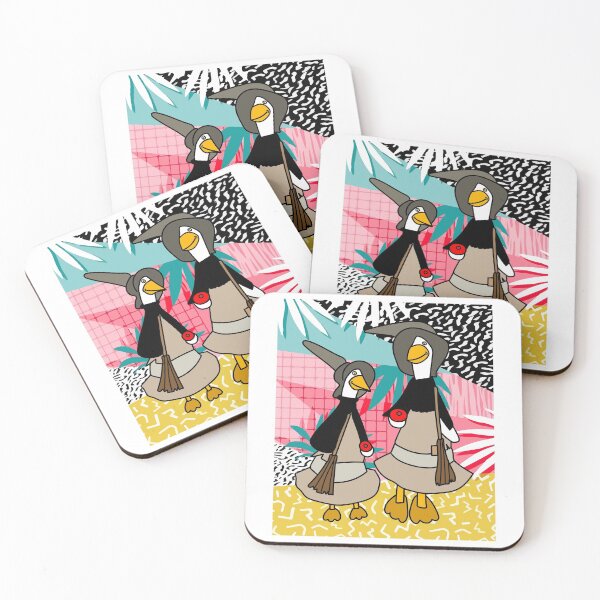 Item preview, Halloween Goose Witch Conjuring Up Duck designed and sold by flofin.