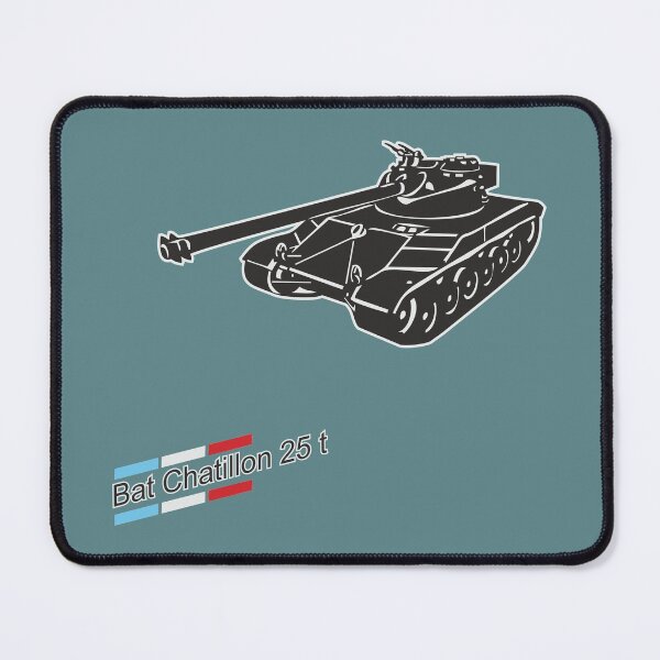 Item preview, Bat Chatillon 25t French Light Tank Vector Design designed and sold by FAawRay.