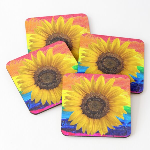 Item preview, Rainbow sunflower designed and sold by Shawa Shop.