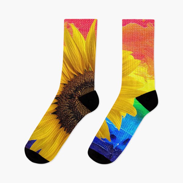 Item preview, Rainbow sunflower designed and sold by Shawa Shop.