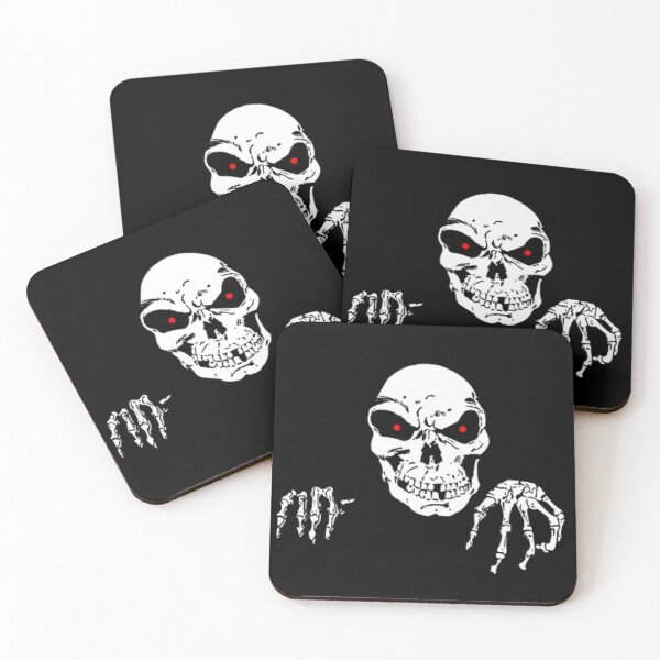 Item preview, Skeleton Creeping Out - Halloween Design designed and sold by Teepocalypse.