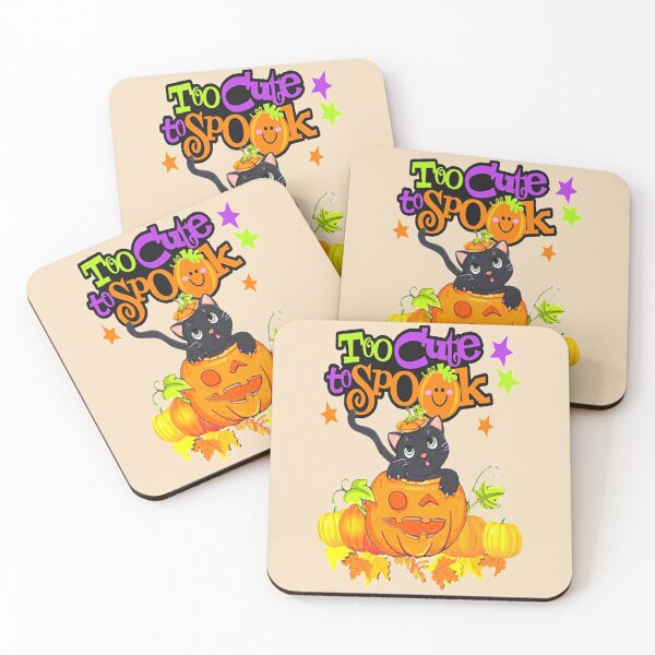 Item preview, To Cute To Spook, Kawaii Animal Ghost, Vintage Halloween, Kawaii Carved Pumpkin Vibes,Witches Brew And All Things Halloween designed and sold by Adri Barnard.