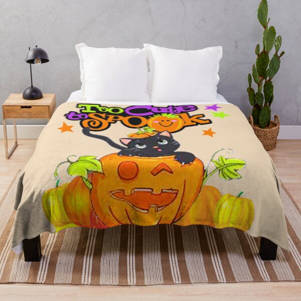 Item preview, To Cute To Spook, Kawaii Animal Ghost, Vintage Halloween, Kawaii Carved Pumpkin Vibes,Witches Brew And All Things Halloween designed and sold by Adri Barnard.