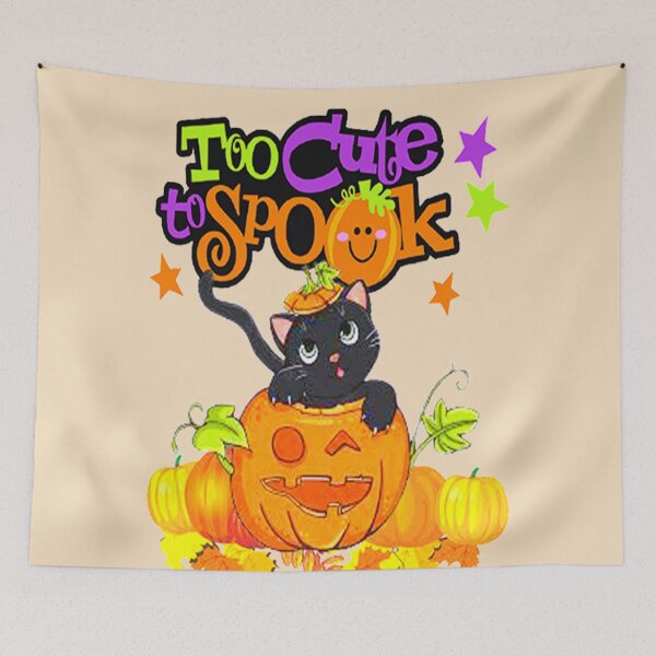 Item preview, To Cute To Spook, Kawaii Animal Ghost, Vintage Halloween, Kawaii Carved Pumpkin Vibes,Witches Brew And All Things Halloween designed and sold by Adri Barnard.