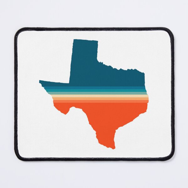 Item preview, Texas State Retro Map designed and sold by Texterns.