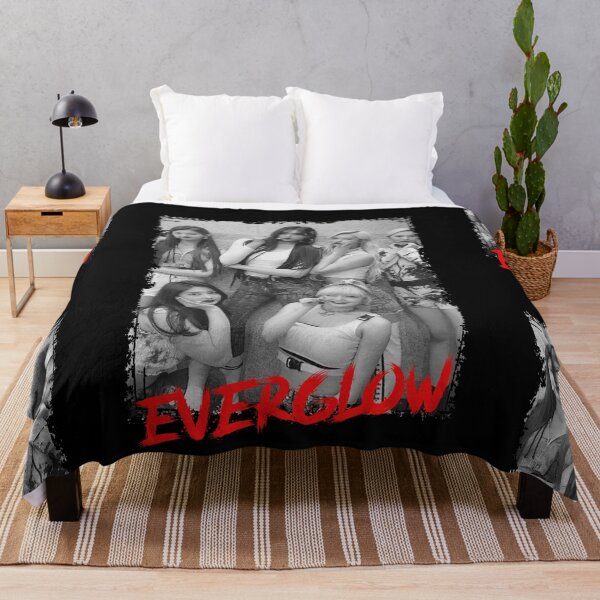 Item preview, Everglow Kpop Group Members Black and White Korean Kpop RGB Color Design designed and sold by Piosenka Art.