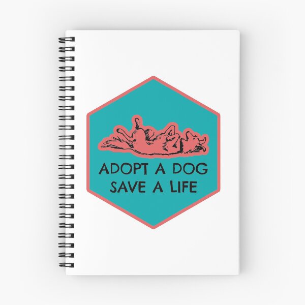 Item preview, Adopt a Dog. Save a Life. designed and sold by PodiShawna.
