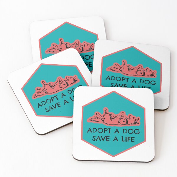 Item preview, Adopt a Dog. Save a Life. designed and sold by PodiShawna.