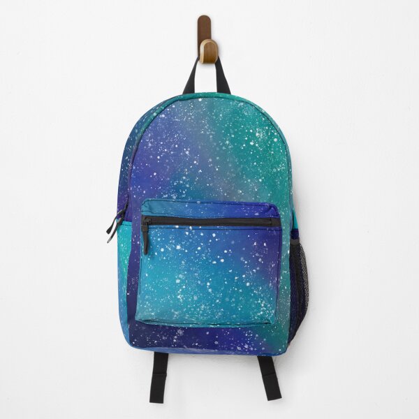 Item preview, Blue and Green Nebula Galaxy Art designed and sold by ArtfulBonBon.