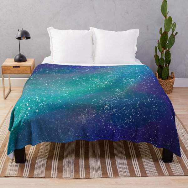 Item preview, Blue and Green Nebula Galaxy Art designed and sold by ArtfulBonBon.
