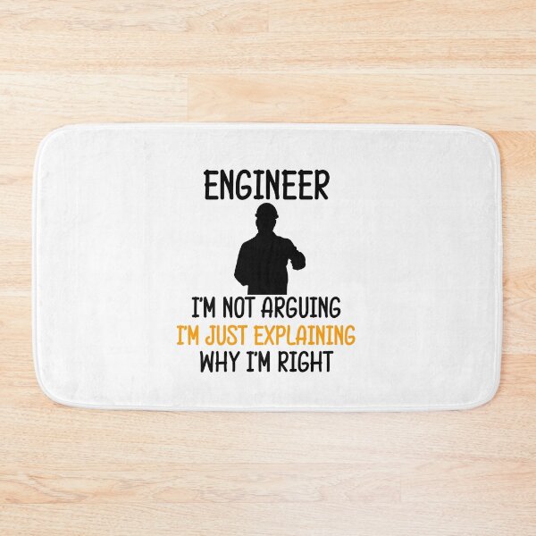Item preview, Engineer funny saying with profession design designed and sold by Onorato Bellgardt.