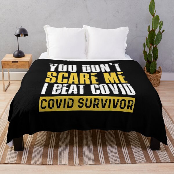 Item preview, You Dont Scare Me I Beat COVID designed and sold by ftomstore.
