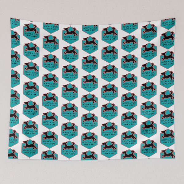 Item preview, Adopted Dog. Save a Life. designed and sold by PodiShawna.
