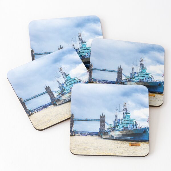 Item preview, HMS Belfast And Tower bridge, London designed and sold by Paul Thompson Photography.