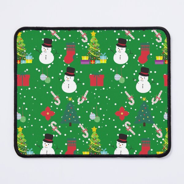 Item preview, Christmas tree and snowman pattern designed and sold by Naamira.