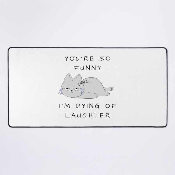 Item preview, Funny Cat Laughing Sarcastic designed and sold by Funpunny.