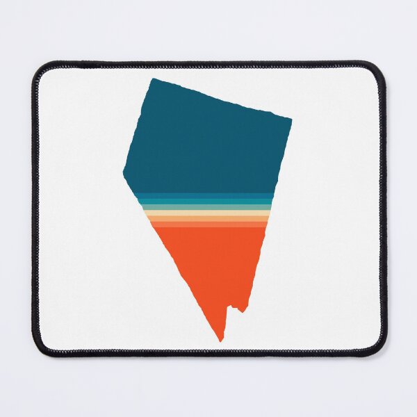 Item preview, Nevada State Retro Map designed and sold by Texterns.