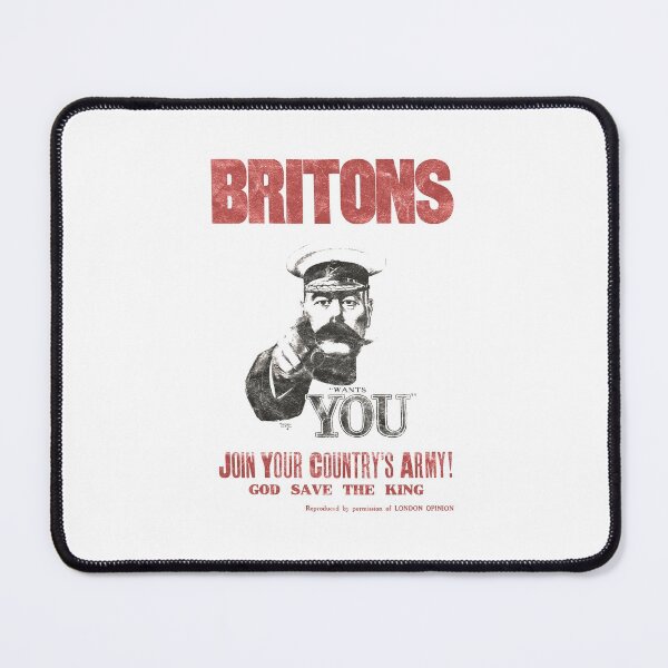 Item preview, Britons, Kitchener Wants You [Worn Look] designed and sold by fromthehip.
