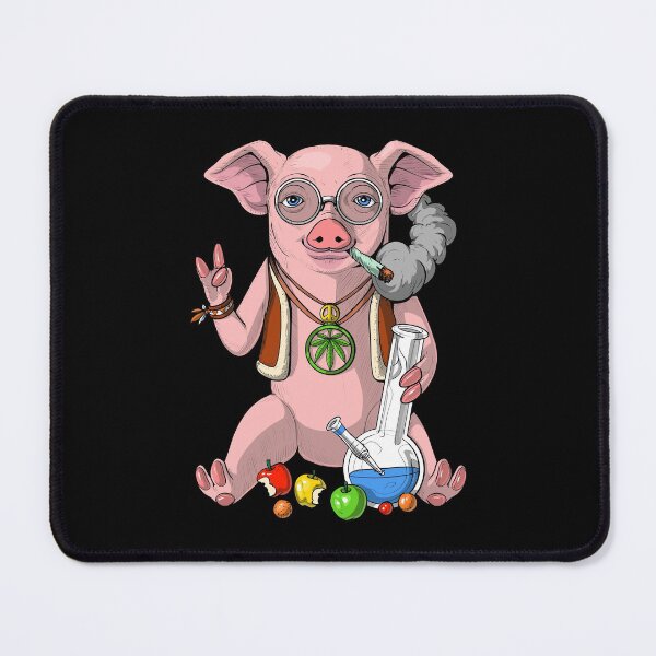 Item preview, Pig Hippie Stoner designed and sold by underheaven.