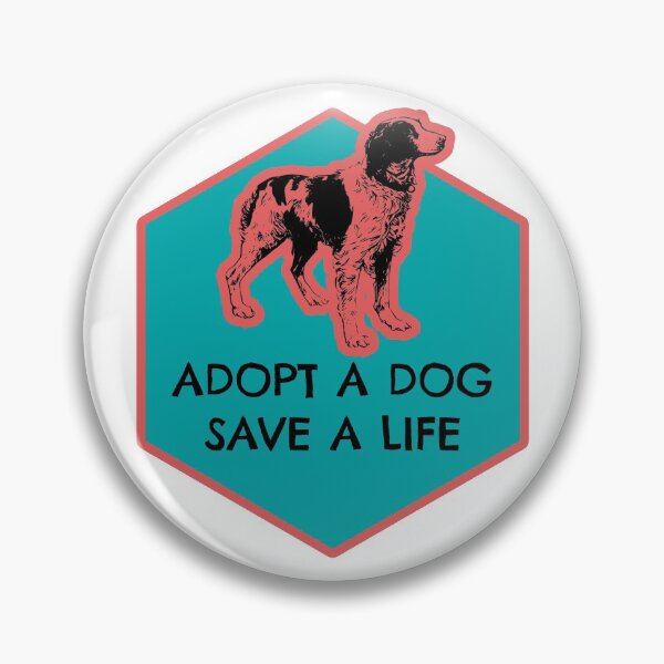Item preview, Adopt a Dog. Save a Life designed and sold by PodiShawna.