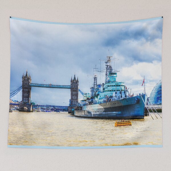 Item preview, HMS Belfast And Tower bridge, London designed and sold by Paul Thompson Photography.