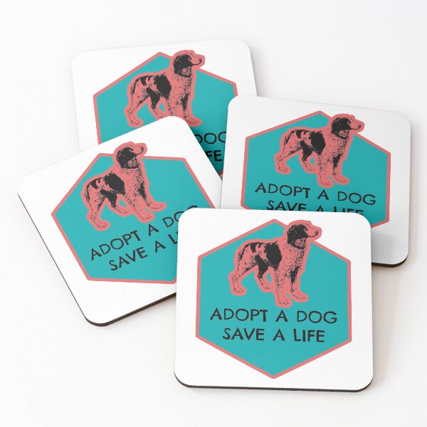 Item preview, Adopt a Dog. Save a Life designed and sold by PodiShawna.