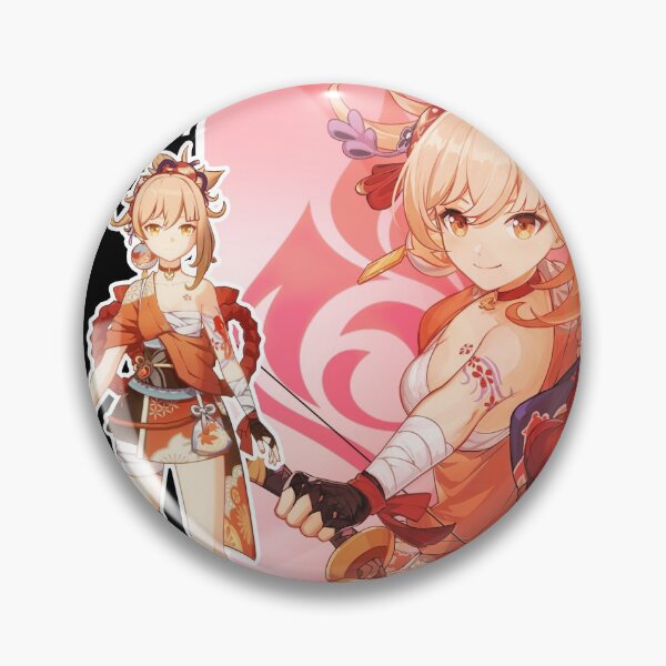 Item preview, Impacto de Genshin - Naganohara Yoimiya designed and sold by blakkwyte.