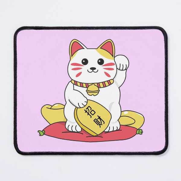 Item preview, Kawaii Maneki Neko designed and sold by YueHeng Creates ⭐⭐⭐⭐⭐.