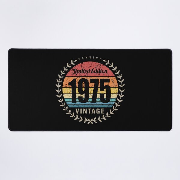 Item preview, 1975 Year Retro Vintage Style Birthday Anniversary Reunion Event Logo designed and sold by hobrath.