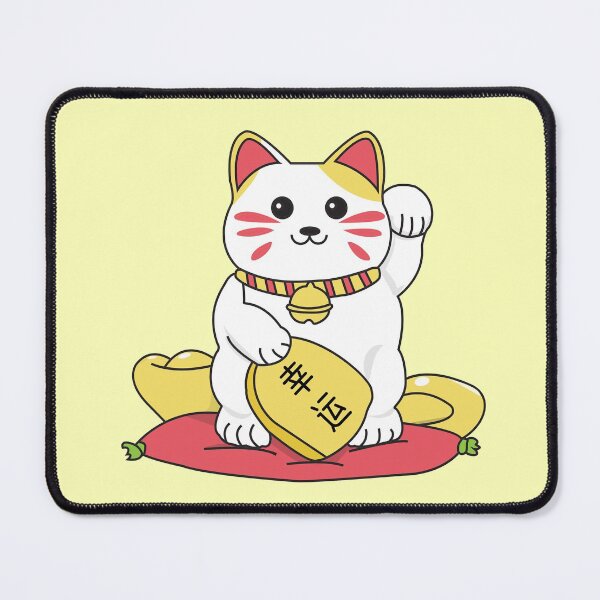 Item preview, Kawaii Maneki Neko designed and sold by YueHeng Creates ⭐⭐⭐⭐⭐.