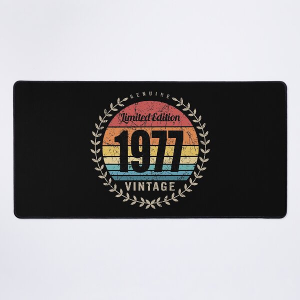 Item preview, 1977 Year Retro Vintage Style Birthday Anniversary Reunion Event Logo designed and sold by hobrath.