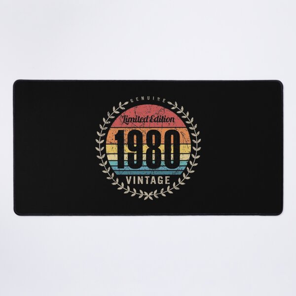 Item preview, 1980 Year Retro Vintage Style Birthday Anniversary Reunion Event Logo designed and sold by hobrath.
