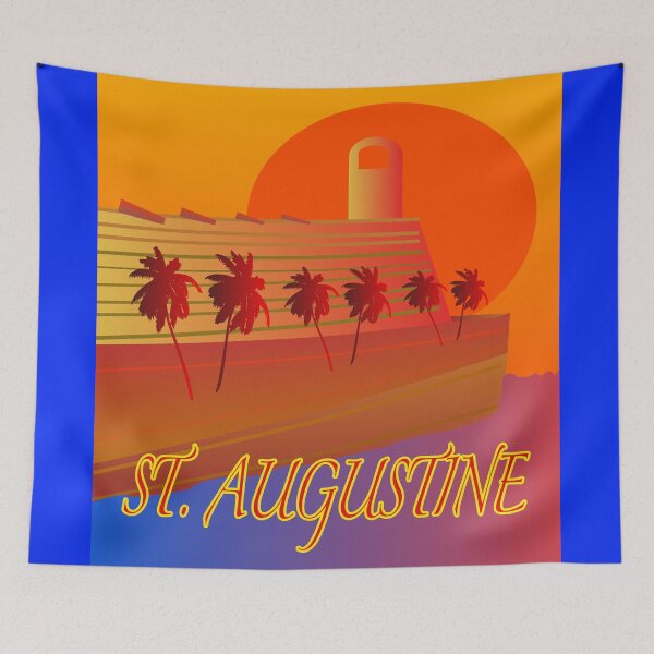 Item preview, Beautiful and Historic St. Augustine Fort at Sunrise designed and sold by EdwardMonet.
