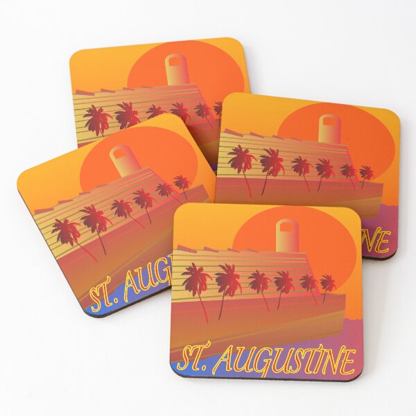 Item preview, Beautiful and Historic St. Augustine Fort at Sunrise designed and sold by EdwardMonet.