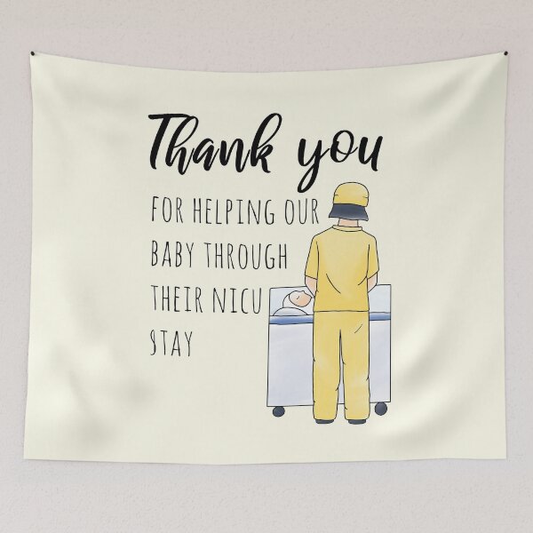 Item preview, Thank you for helping our baby Neonatal ICU nurse designed and sold by TamGustam.