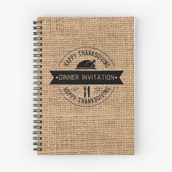 Item preview, Thanksgiving Dinner Invitation On Farmhouse Burlap designed and sold by LashCreations.