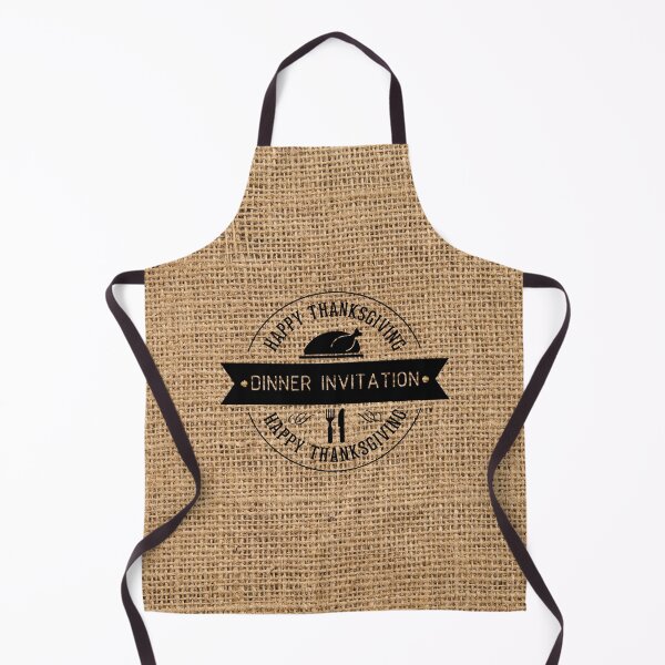 Item preview, Thanksgiving Dinner Invitation On Farmhouse Burlap designed and sold by LashCreations.