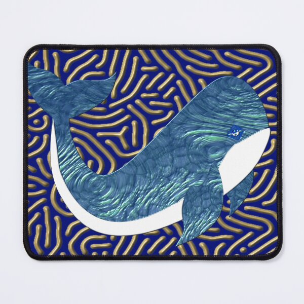 Item preview, GOLD REACTION DIFFUSION WHALE SEA 388. designed and sold by sana90.