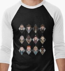 The Walking Dead: Squad Goals Men's Baseball ¾ T-Shirt