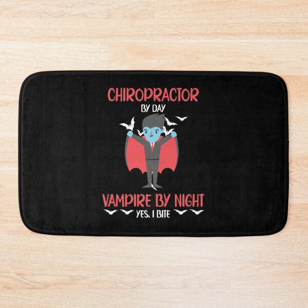Item preview,  Chiropractor by day vampire by night funny Chiropractic Halloween designed and sold by patroart.
