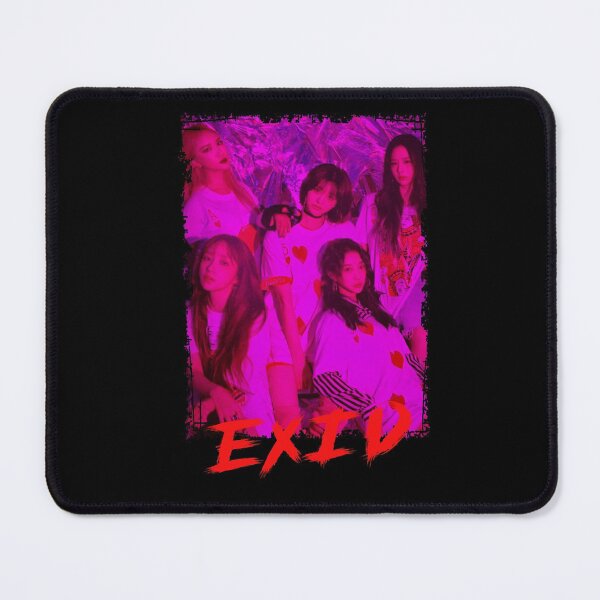 Item preview, EXID Kpop Group Members Purple Korean Kpop RGB Color Design designed and sold by Piosenka Art.