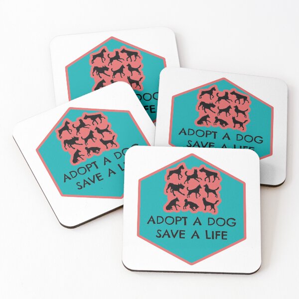 Item preview, Adopt Dogs. Save Lives designed and sold by PodiShawna.