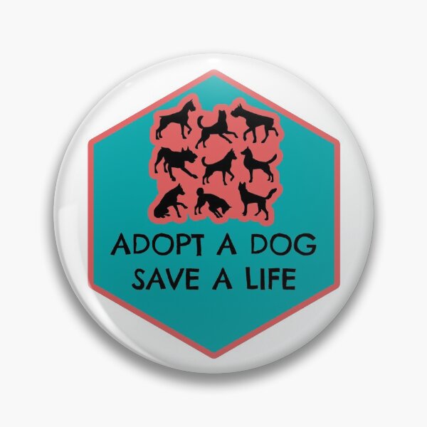 Item preview, Adopt Dogs. Save Lives designed and sold by PodiShawna.